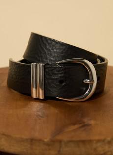 Baukjen Signature Textured Belt - Silver via Baukjen