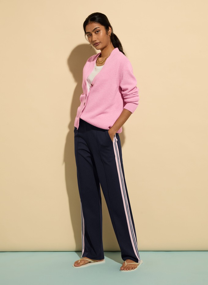 Marjorie Side Stripe Ponte Trousers from Baukjen