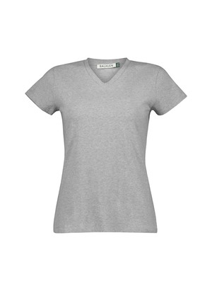 Kiana Organic Cotton V-Neck Slim Tee from Baukjen