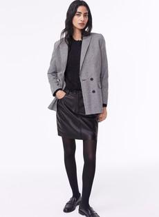 Solange Leather Skirt via Baukjen