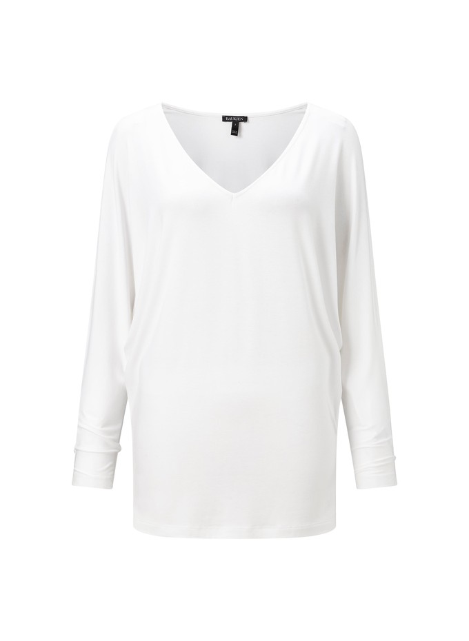 Ella Relaxed V-Neck Top from Baukjen