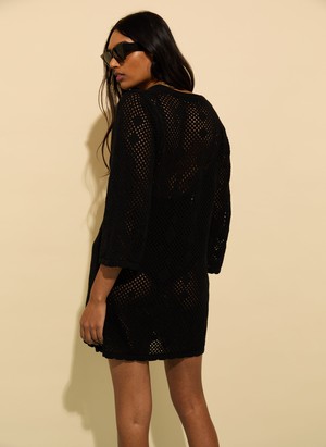 Anette Blended Ecotec Crochet Dress from Baukjen