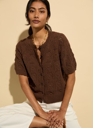 Celestia Ecotec Crochet Cardigan from Baukjen