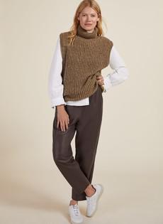 Joline Merino Wool Knitted Vest van Baukjen