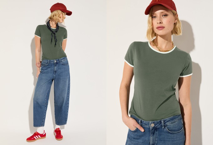 Organic Cotton Slim Tee from Baukjen