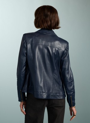 Kara Leather Biker Jacket from Baukjen