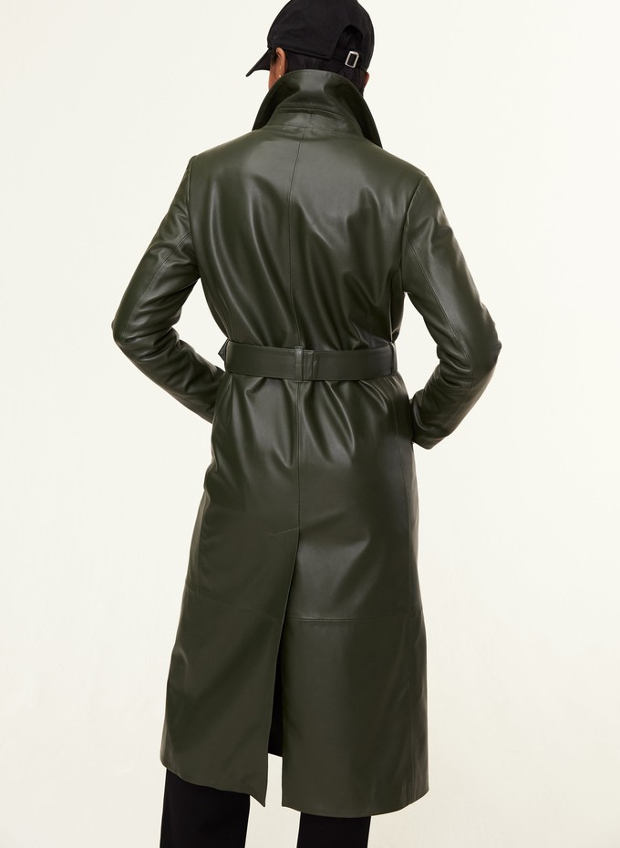 Paulette Leather Coat from Baukjen