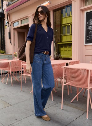 Noa Short Sleeve Blouse from Baukjen