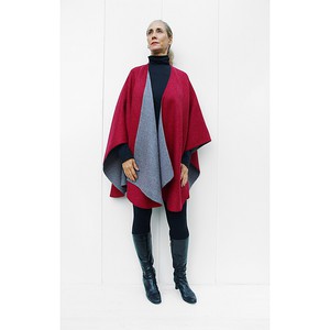 Baby Alpaca Double Face Cape from B.e Quality