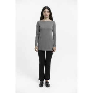 Boat Neck Top in Organic Pima Cotton from B.e Quality