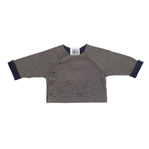 Reversible Jacket in Organic Pima Cotton from B.e Quality