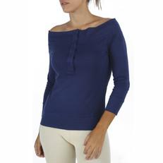 3/4 Sleeve Top in Organic Pima Cotton via B.e Quality