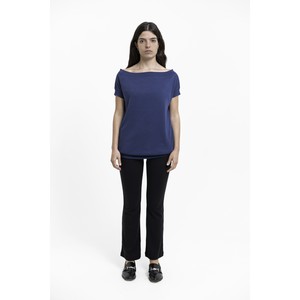 Short Sleeve Blouse in Organic Pima from B.e Quality