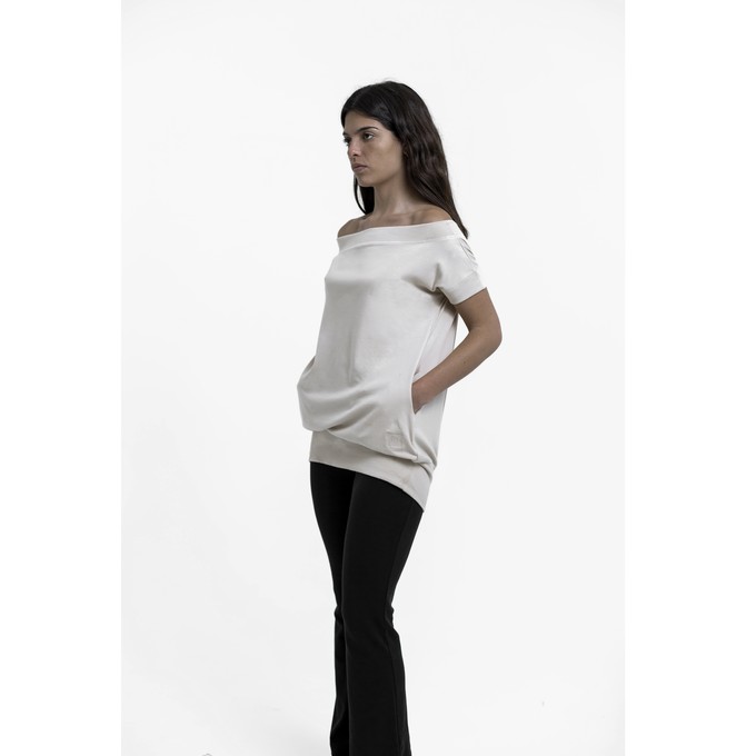 Short Sleeve Blouse in Organic Pima from B.e Quality