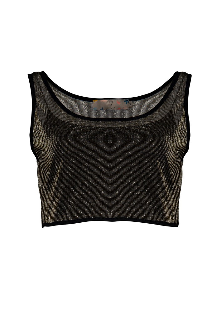 Sparkly Light Crop Top from Bee & Alpaca