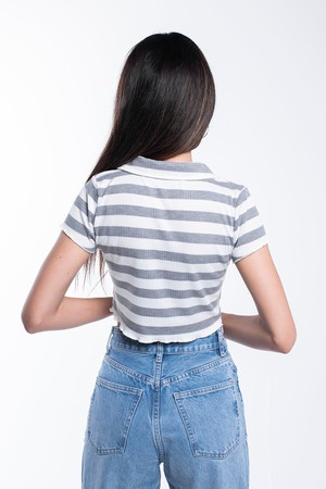 Crop Polo Tee from Bee & Alpaca