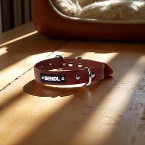 ❤️ Vonkie – Rode hondenhalsband van brandslang from BENDL