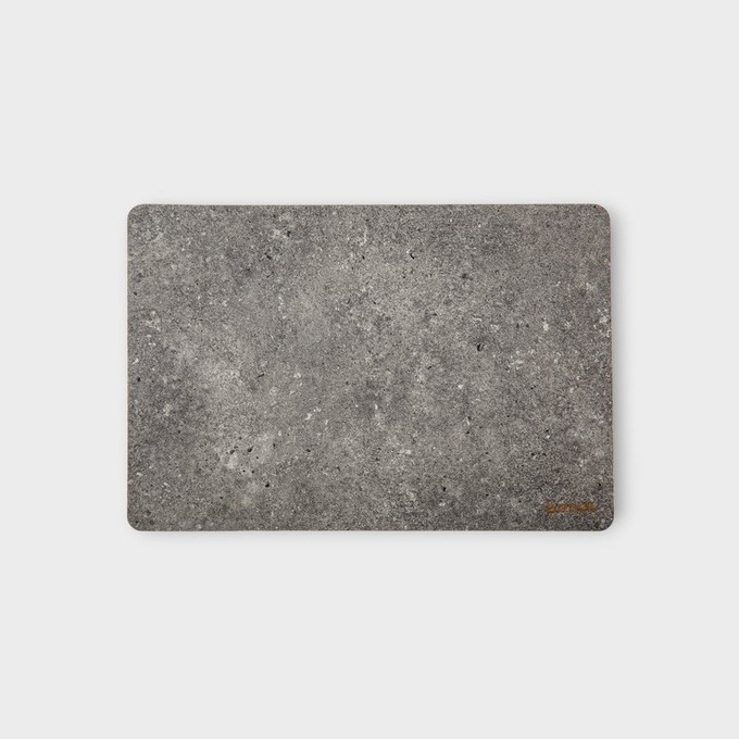 Upcycled placemats | Grit Grey from BENDL