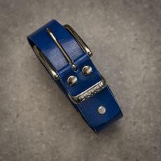 Joost – Upcycled Riem Blauw | Crafted with Farmers Heritage (3.5 cm) via BENDL