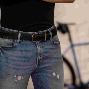 Flandrien – Upcycled Fietsband Riem | 4 cm from BENDL