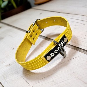  Toeter – Gele hondenhalsband van brandslang from BENDL