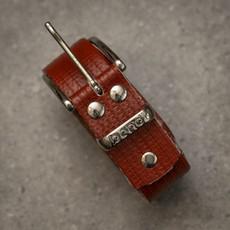 Responsible Royce – Rode Upcycled Riem | Made to Last (3.5 cm) via BENDL