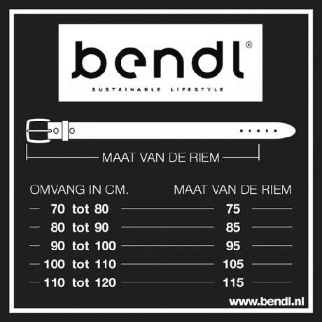 Vuilnisbelt – Blauwe Upcycled Brandslang Riem | (3 cm) from BENDL