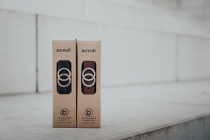 Closed Loops | Upcycled Brandslang ceinturen Zwart (3 cm) from BENDL