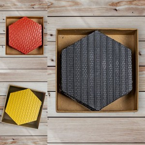 8 Hexagon onderzetters van brandslang – Stoer & Stijlvol from BENDL