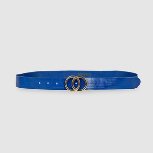 Blauwe Upcycled Brandslang Ceinturen – Field Chic (3 cm) from BENDL