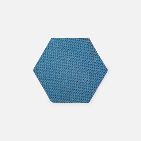 Hexagon Onderzetters Van Blauwe Brandslang from BENDL