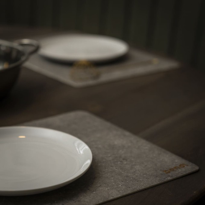 Upcycled placemats | Cemento from BENDL