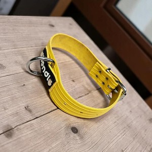  Toeter – Gele hondenhalsband van brandslang from BENDL