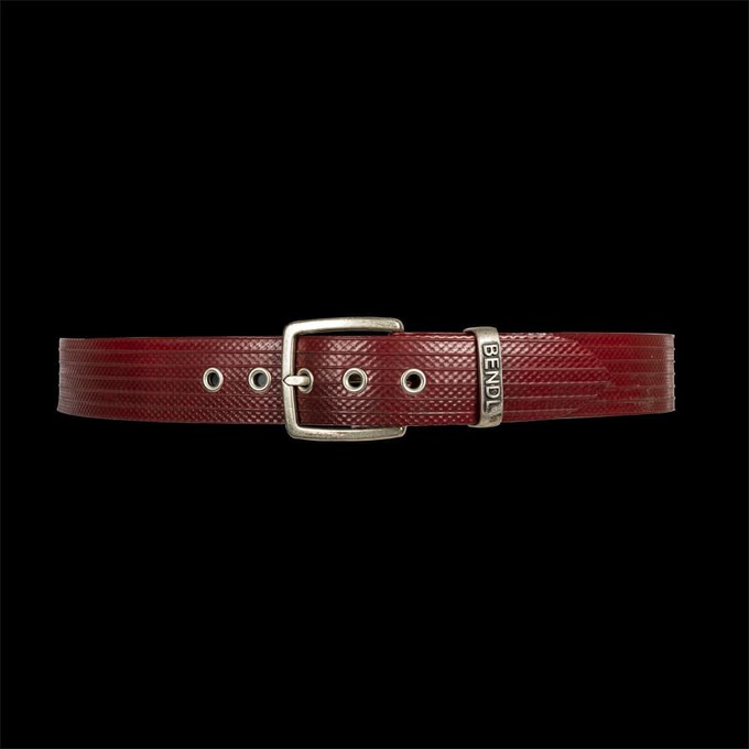 Bendl Original | Upcycled Riem Klassiek Brandslang Rood  (4 cm) from BENDL