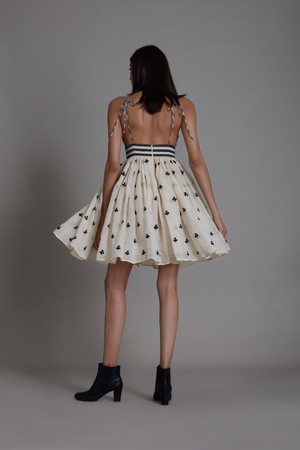 Baccarat Dress Noir from Bhoomi Baccarat Dress Noir from Bhoomi