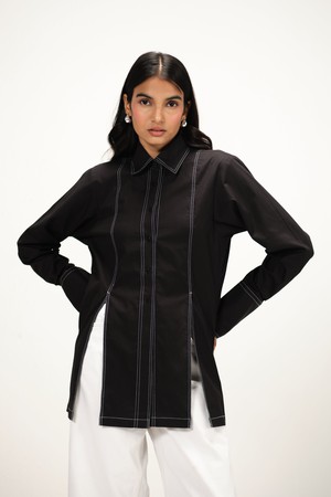 Rylie Shirt Black from Bhoomi