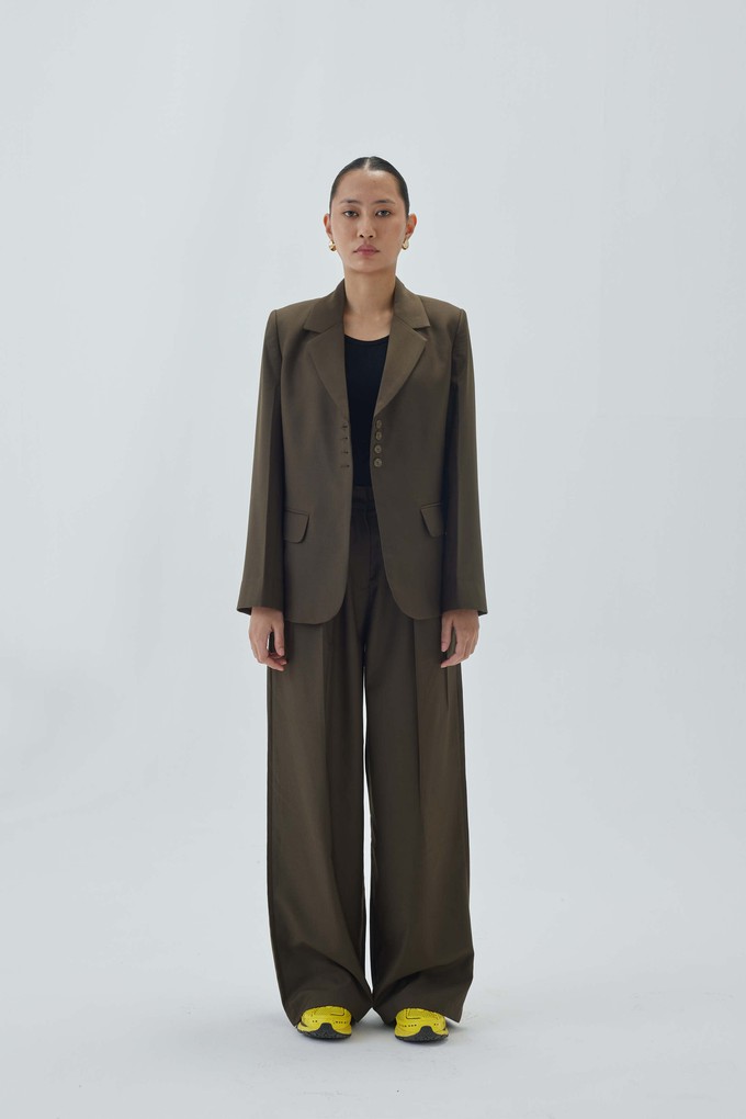 Cynthia Blazer Olive from Bhoomi