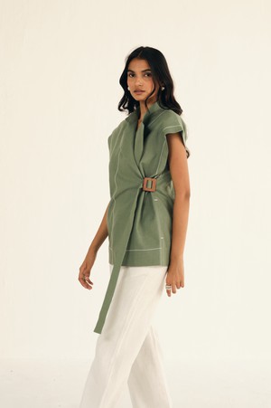 Jillian Linen Top from Bhoomi