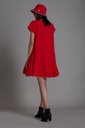 Vesper Dress Red from Bhoomi
