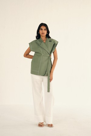 Jillian Linen Top from Bhoomi