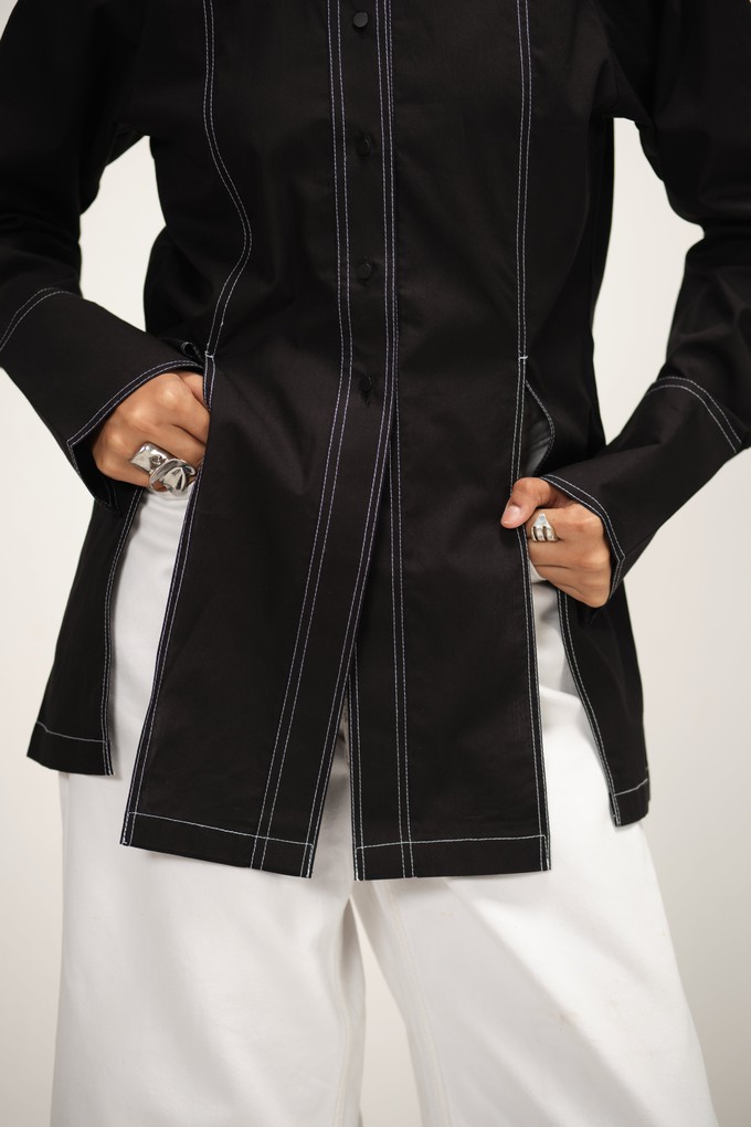 Rylie Shirt Black from Bhoomi