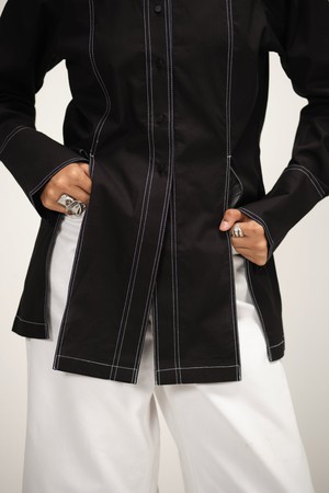 Rylie Shirt Black from Bhoomi