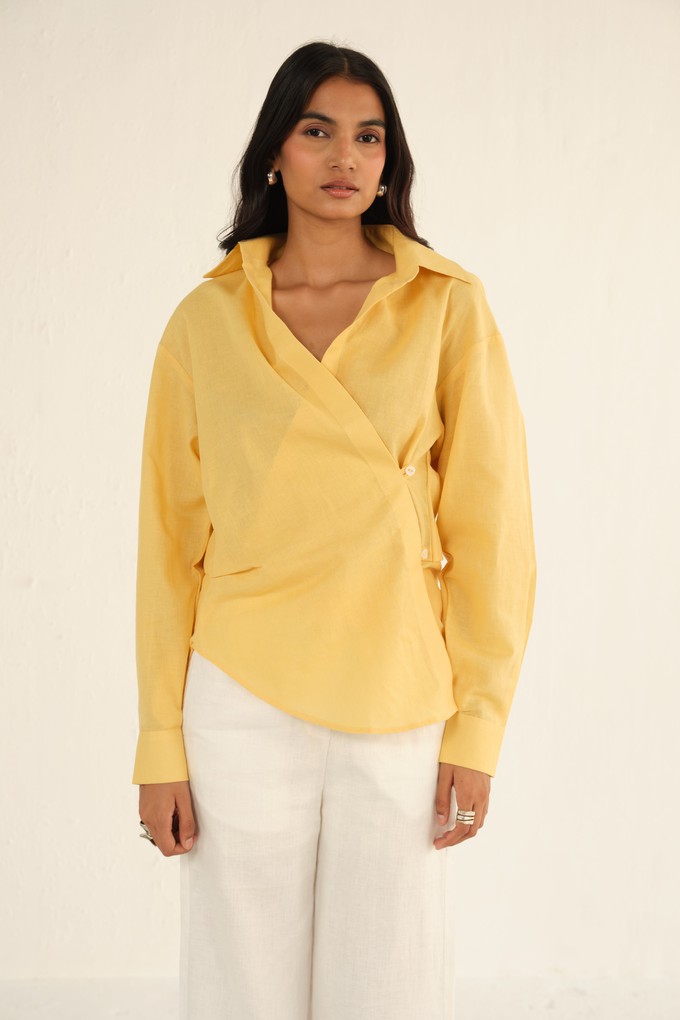 Heather Linen Shirt from Bhoomi