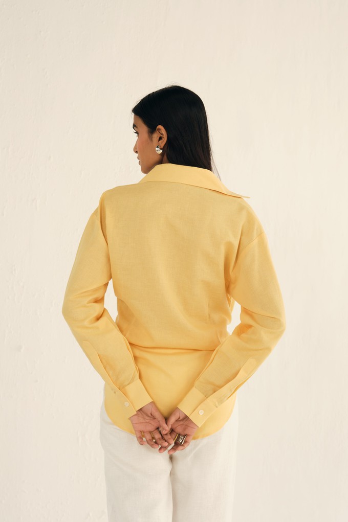 Heather Linen Shirt from Bhoomi