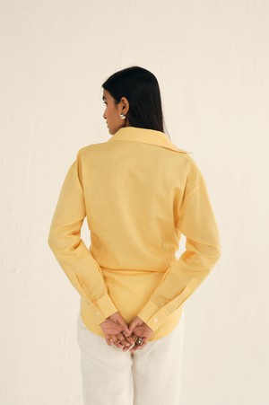 Heather Linen Shirt from Bhoomi