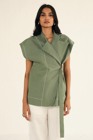Jillian Linen Top from Bhoomi
