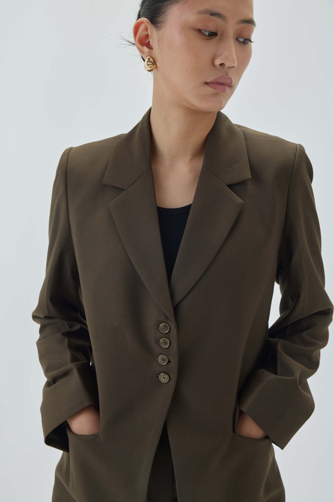 Cynthia Blazer Olive from Bhoomi