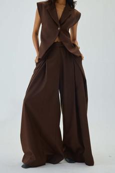 Anya Wide-Leg Pants via Bhoomi