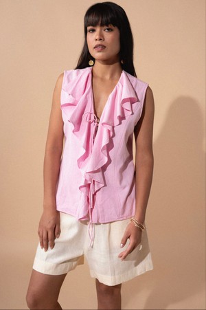 Layla Top Pink from Bhoomi