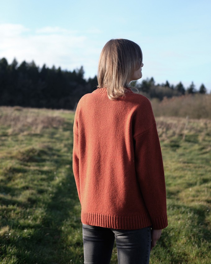 Aime Relaxed Wool Jumper from BIBICO